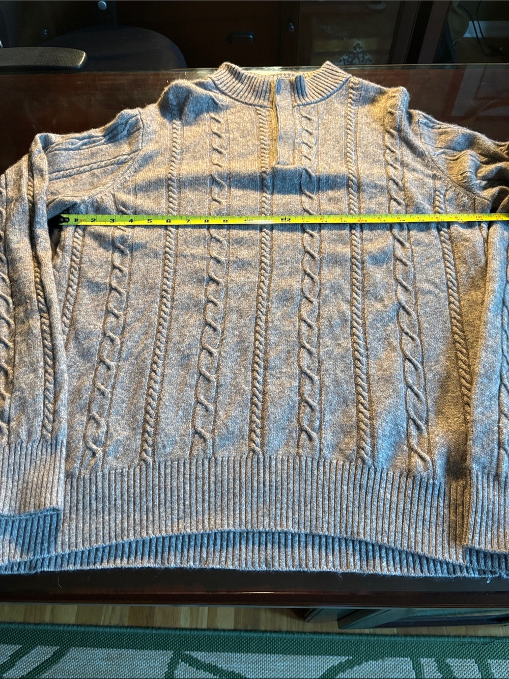 Peter Millar Classic Cable-Knit sweater
